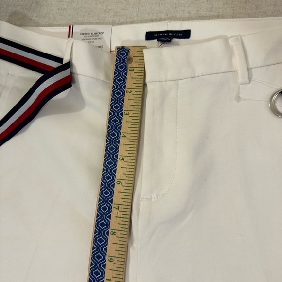 Tommy Hilfiger Stretch Slim Crop Pants Size 14 - Picture 7 of 8